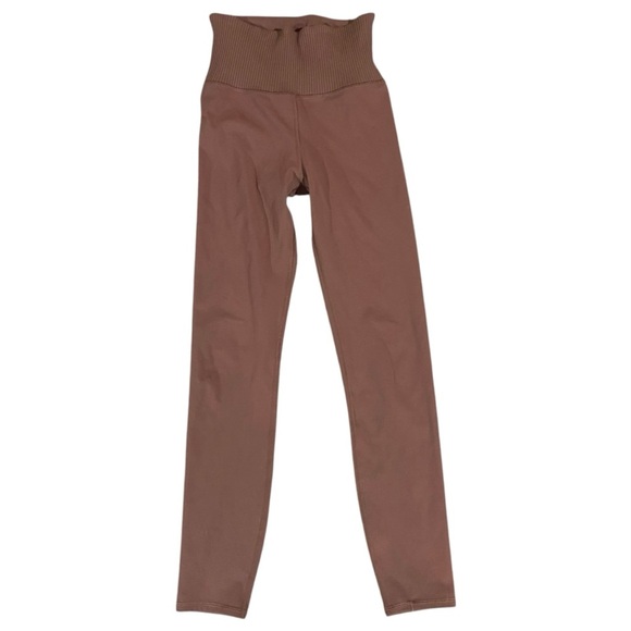 Vuori Ribbed Studio Legging Marsala Sz XS VW428 - Picture 1 of 5